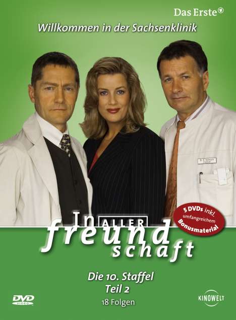 In aller Freundschaft Staffel 10 Box 2, 5 DVDs