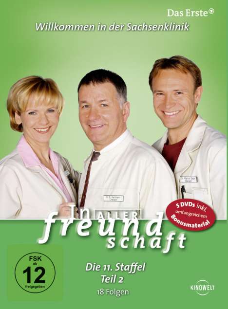 In aller Freundschaft Staffel 11 Box 2, 5 DVDs