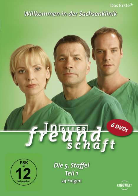In aller Freundschaft Staffel 5 Box 1, 6 DVDs