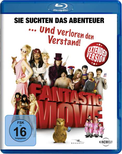 Fantastic Movie (Extended Version) (Blu-ray), Blu-ray Disc