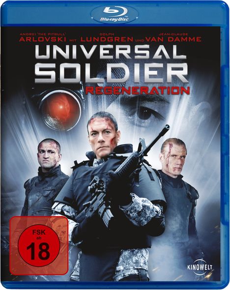 Universal Soldier: Regeneration (Blu-ray), Blu-ray Disc