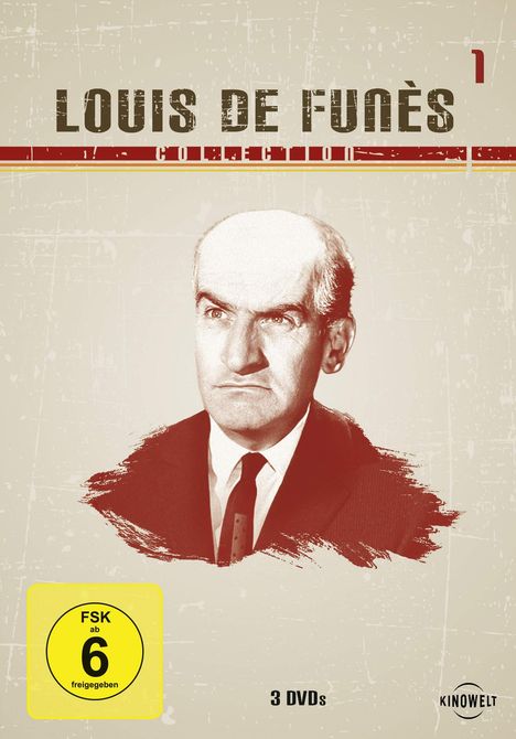 Louis de Funes Collection 1, 3 DVDs