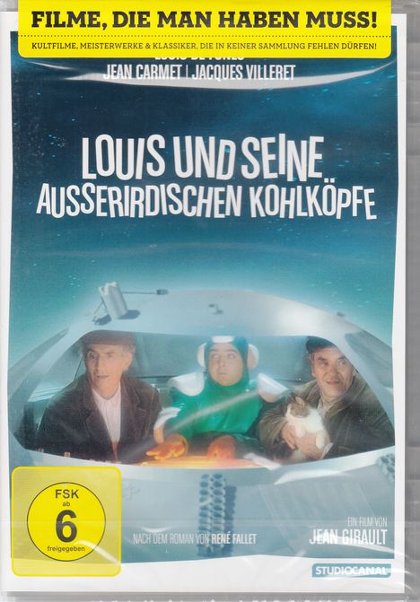 Louis und seine außerirdischen Kohlköpfe, DVD