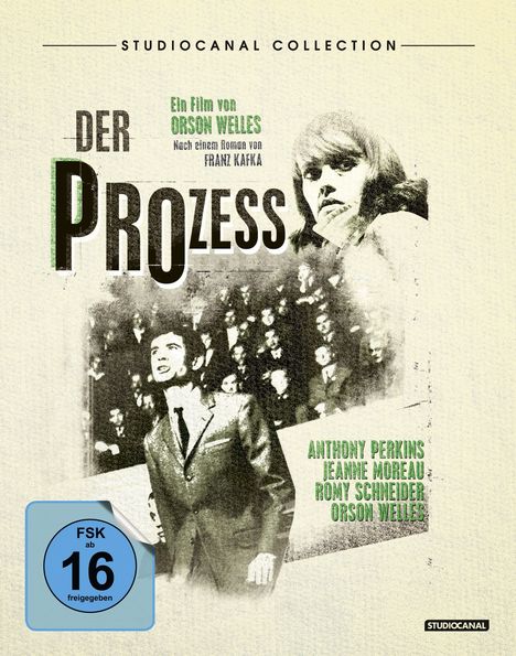 Der Prozess (1962) (Studio Canal Collection) (Blu-ray), Blu-ray Disc