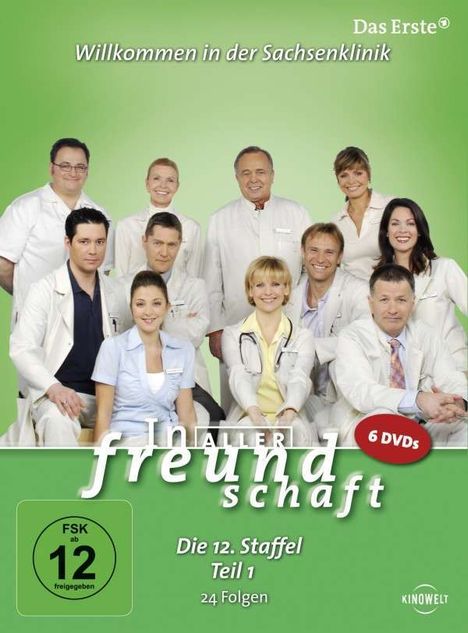 In aller Freundschaft Staffel 12 Box 1, 6 DVDs