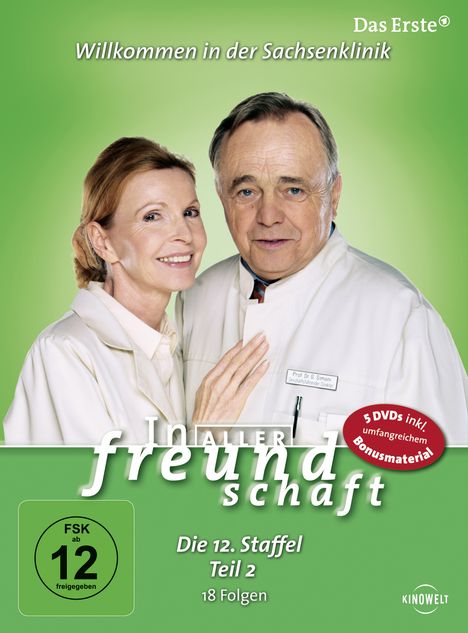 In aller Freundschaft Staffel 12 Box 2, 5 DVDs