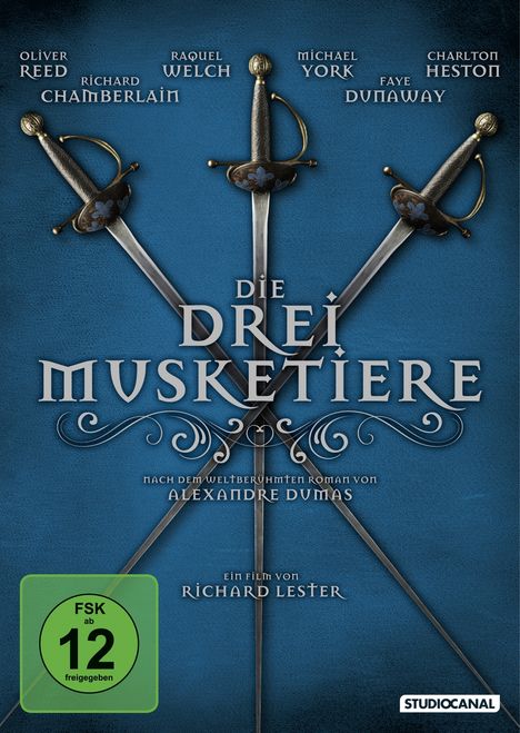 Die drei Musketiere (1973), DVD