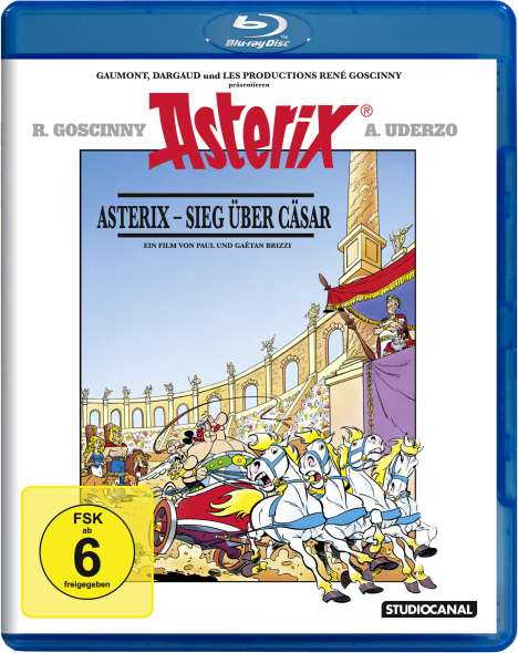 Asterix - Sieg über Cäsar (Blu-ray), Blu-ray Disc