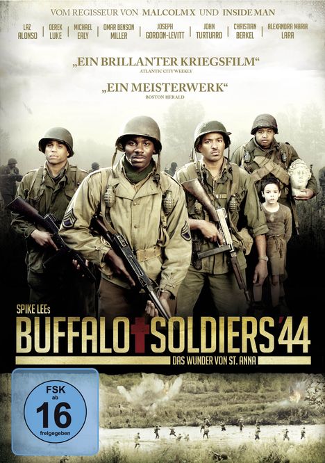 Buffalo Soldiers '44 - Das Wunder von St. Anna, DVD
