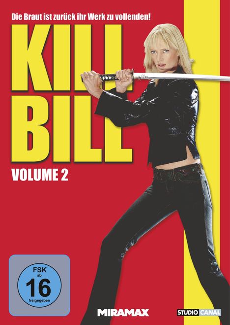 Kill Bill Vol.2, DVD