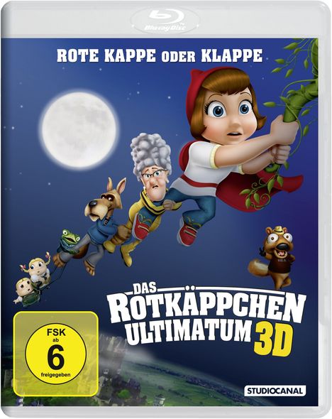 Das Rotkäppchen-Ultimatum 3D (Blu-ray), Blu-ray Disc