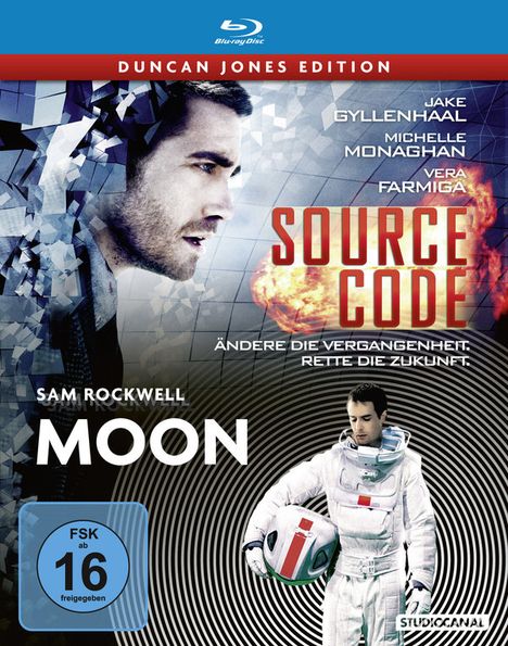 Source Code / Moon (Blu-ray im Steelbook), 2 Blu-ray Discs
