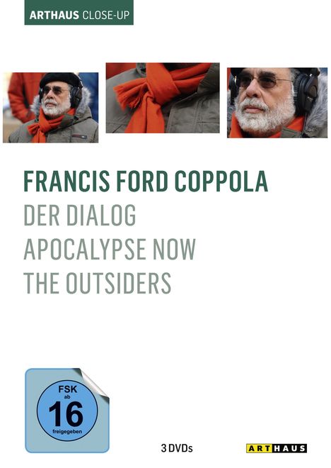 Francis Ford Coppola Arthouse Close-Up, 3 DVDs