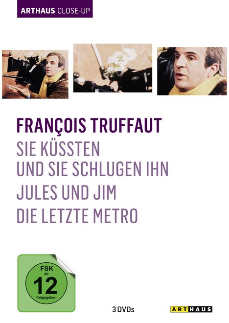 Francois Truffaut Arthouse Close-Up, 3 DVDs