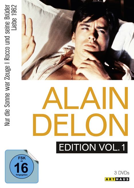 Alain Delon Edition Vol.1, 3 DVDs