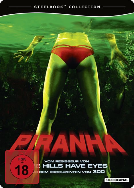 Piranha (Steelbook), DVD