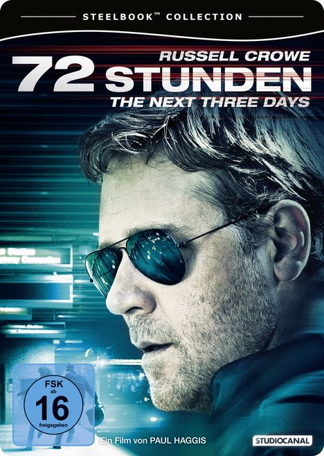 72 Stunden - The Next Three Days (Steelbook), DVD