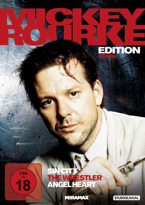 Mickey Rourke Edition, 3 DVDs