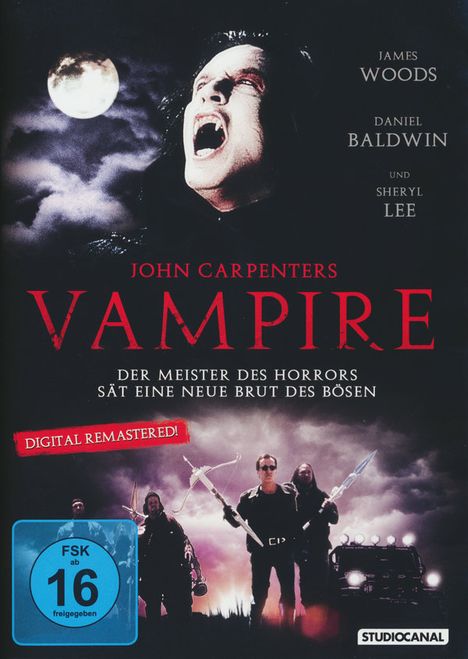 John Carpenter's Vampire, DVD