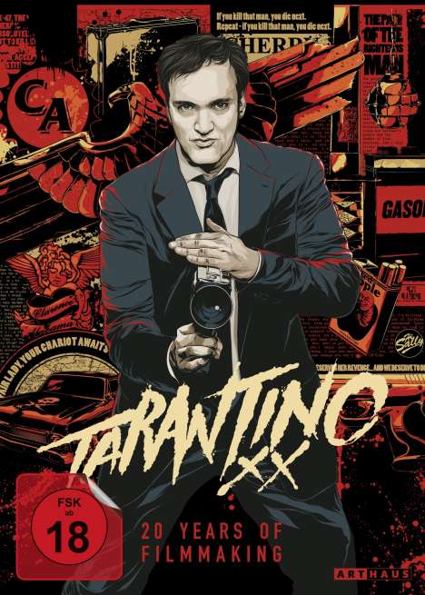 Tarantino XX  - 20 Years of Filmmaking, 10 DVDs