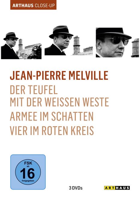 Jean-Pierre Melville Arthaus Close-Up, 3 DVDs