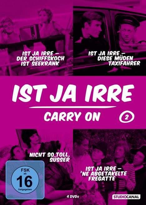 Ist ja irre - Carry On Vol. 2, DVD