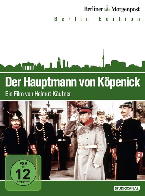Der Hauptmann von Köpenick (1956) (Berlin Edition), DVD