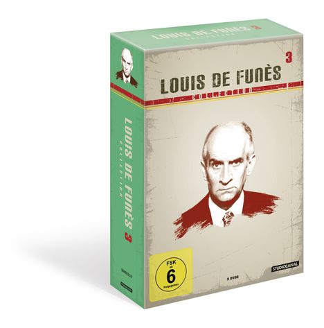 Louis de Funes Collection 3, 3 DVDs