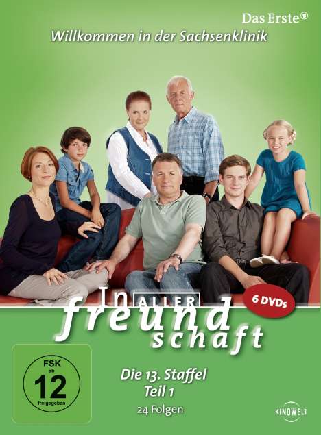 In aller Freundschaft Staffel 13 Box 1, 6 DVDs