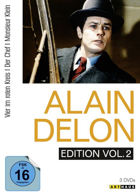 Alain Delon Edition Vol.2, 3 DVDs