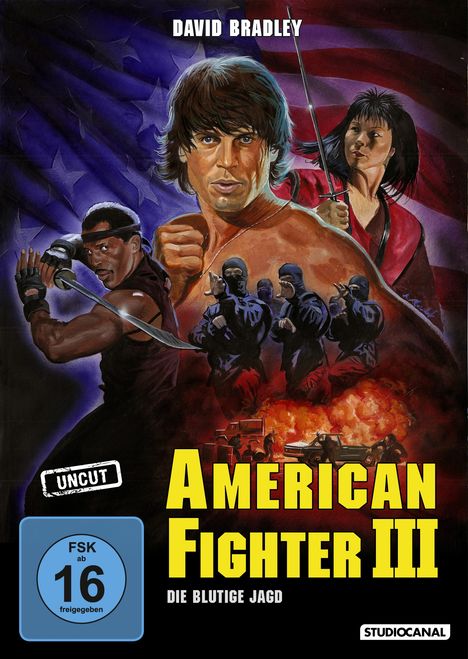 American Fighter III, DVD