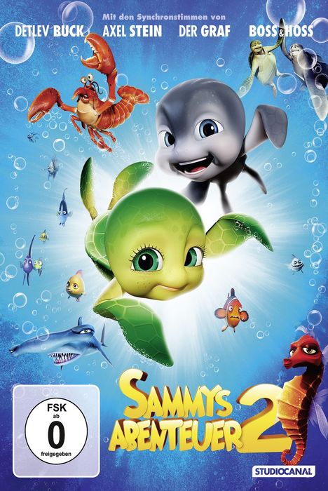 Sammys Abenteuer 2, DVD
