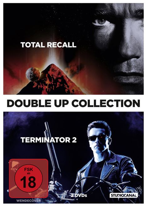 Terminator 2 / Total Recall, 2 DVDs