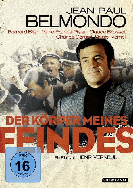 Der Körper meines Feindes, DVD