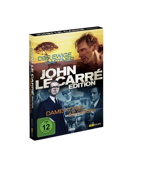 John le Carre Edition ("Dame König As Spion" &amp; "Der ewige Gärtner"), 2 DVDs