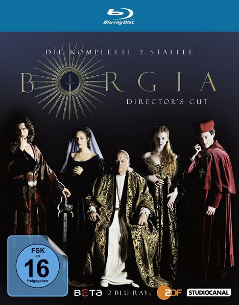 Borgia Staffel 2 (Director's Cut) (Blu-ray), 2 Blu-ray Discs