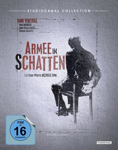 Armee im Schatten (Studio Canal Collection) (Blu-ray), Blu-ray Disc