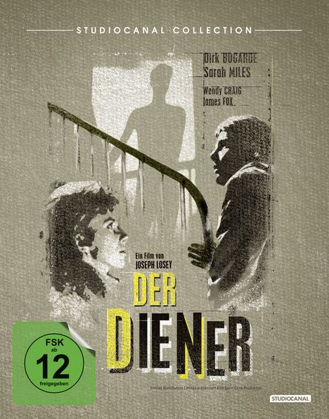 Der Diener (StudioCanal Collection), Blu-ray Disc