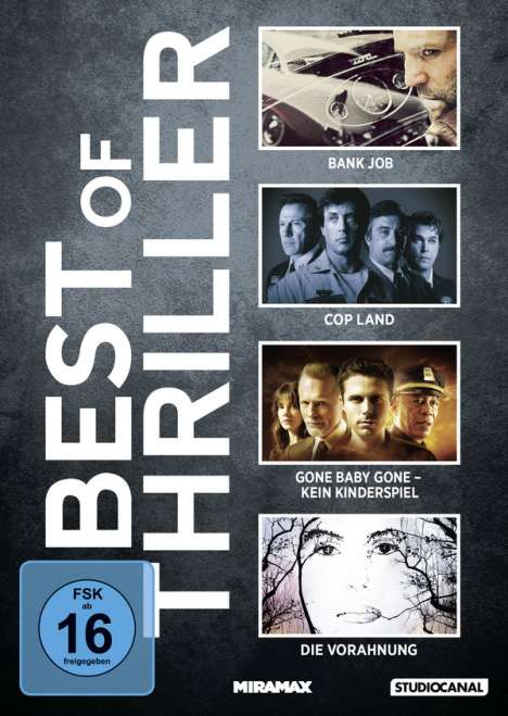 Best of Thriller, 4 DVDs
