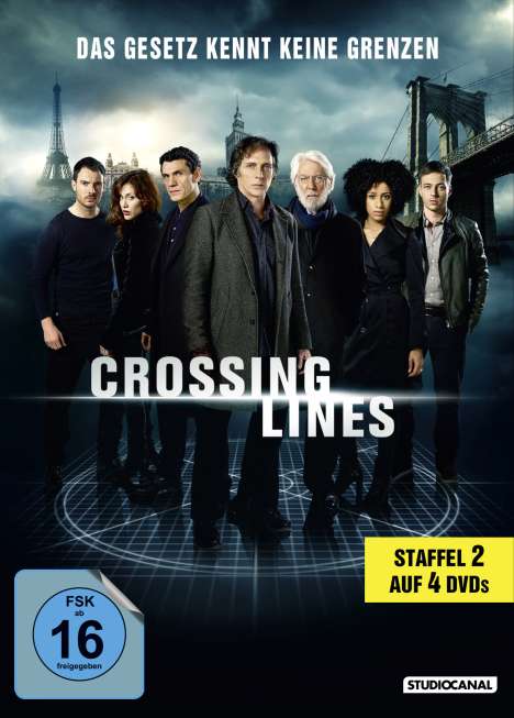 Crossing Lines Staffel 2, 4 DVDs