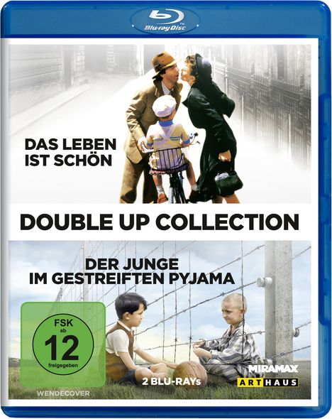 Das Leben ist schön / Der Junge im gestreiften Pyjama (Blu-ray), 2 Blu-ray Discs