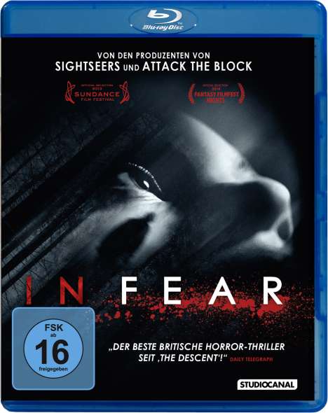 In Fear (Blu-ray), Blu-ray Disc