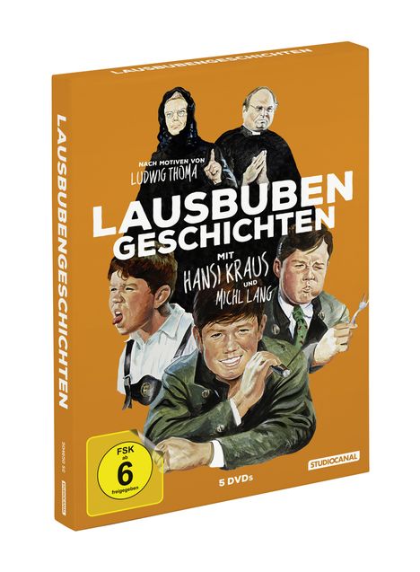 Lausbubengeschichten, 5 DVDs