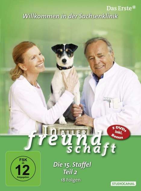 In aller Freundschaft Staffel 15 Box 2, 5 DVDs