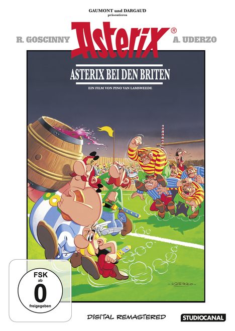 Asterix bei den Briten, DVD