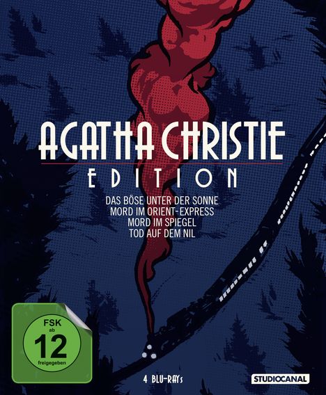 Agatha Christie Edition (Blu-ray), 4 Blu-ray Discs