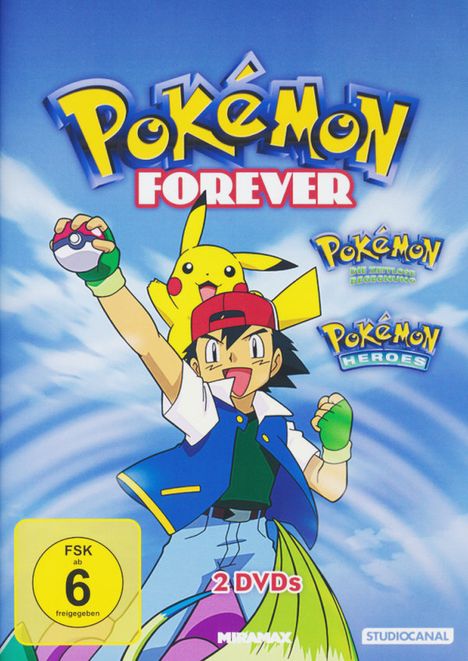 Pokemon: Die zeitlose Begegnung + Heroes, DVD