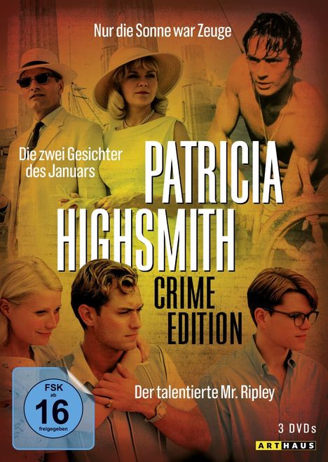 Patricia Highsmith: Crime Edition, 3 DVDs