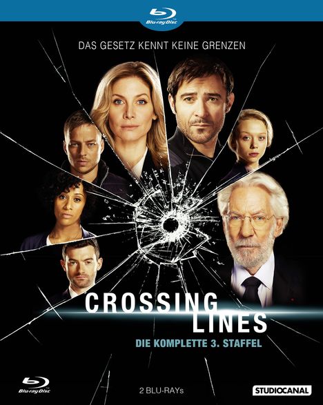 Crossing Lines Staffel 3 (Blu-ray), 2 Blu-ray Discs