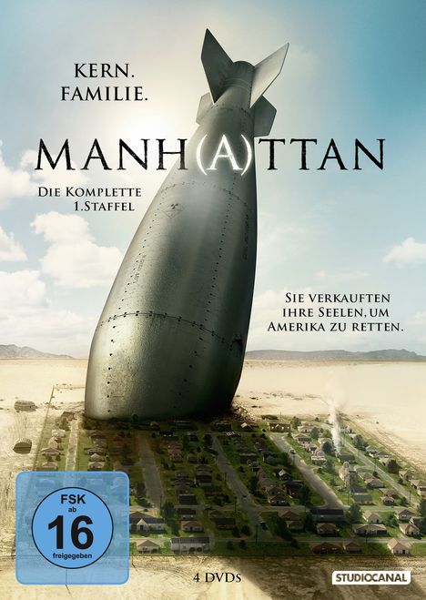 Manhattan Season 1, 4 DVDs